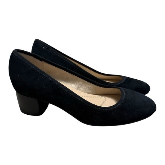 Earth Women's Rellia Black Suede Slip-on Flats Size 8 - Picture 9 of 11